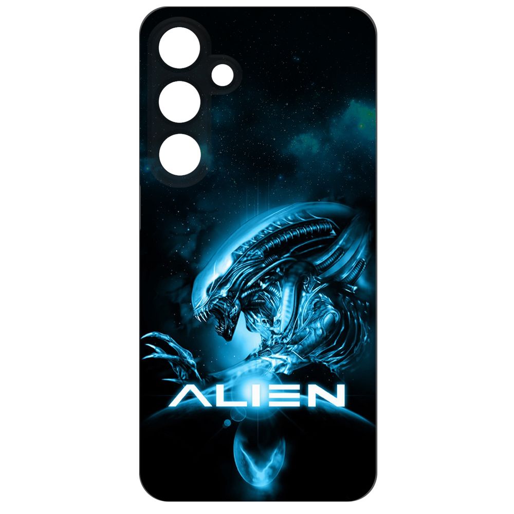 

Чехол-накладка Krutoff Soft Case Чужой. Космос для Samsung Galaxy S24 черный