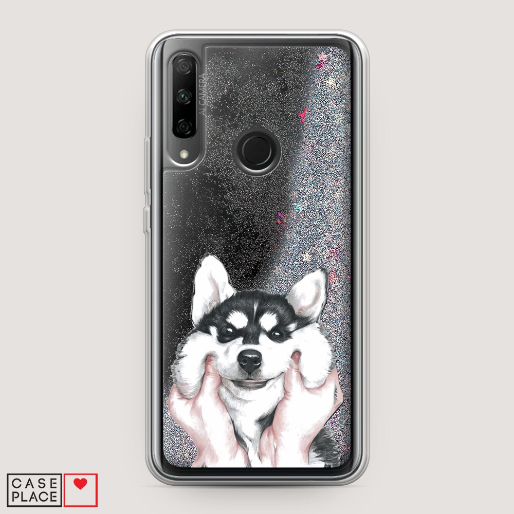 

Чехол Awog на Huawei P Smart Z/Y9 Prime 2019/Honor 9X/9X Premium "Щечки хаски", Разноцветный, 610691-1
