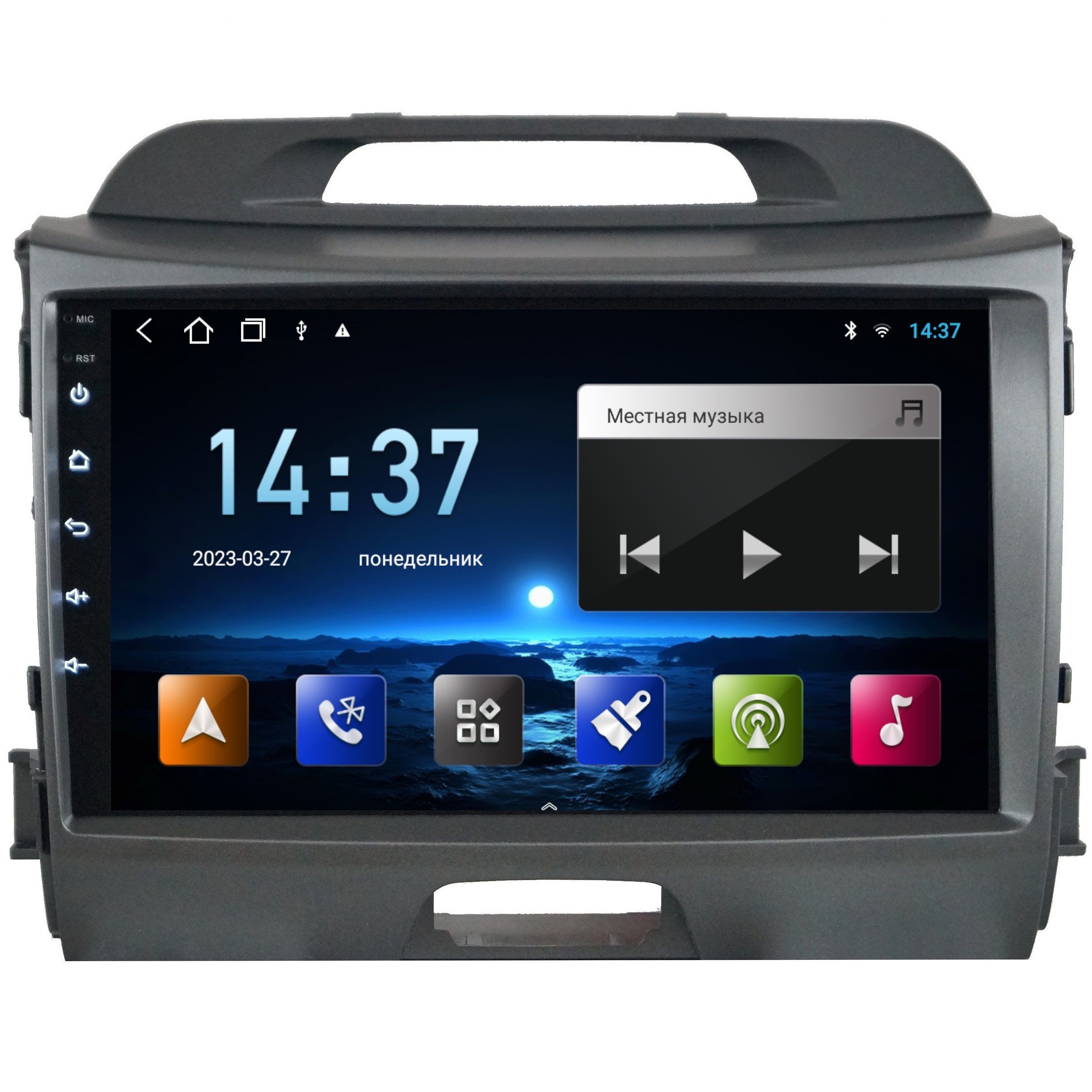 Автомобильная Магнитола EpicAuto 9270 Kia Sportage 3 2010-2015 - Android 12 - IPS экран 1550000₽