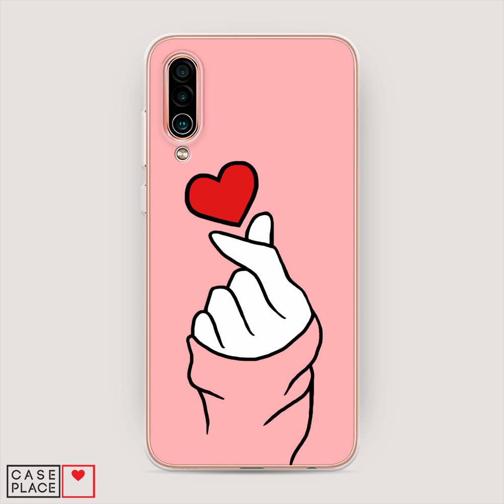 

Чехол Awog на Meizu 16Xs "Милое сердечко", Белый;красный;черный, 73450-7