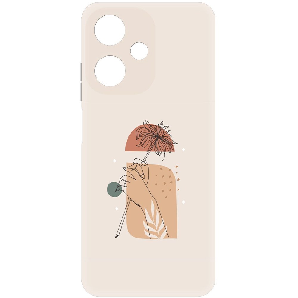 

Чехол-накладка Krutoff Soft Case Романтика для Infinix Hot 30 Play черный