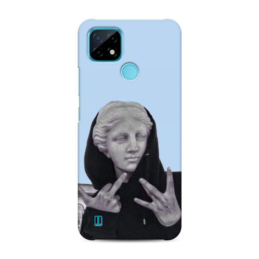 

Пластиковый чехол "SWAG статуя" на Realme C21, 254920-7