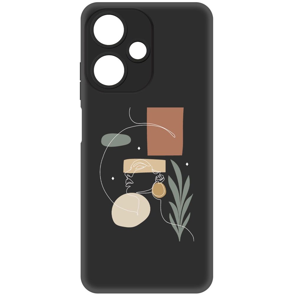 

Чехол-накладка Krutoff Soft Case Элегантность для Infinix Hot 30 Play черный