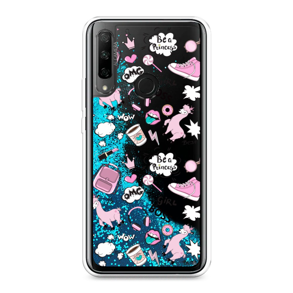 фото Силиконовый чехол "звездочки графика белая" на zte red magic 5s awog