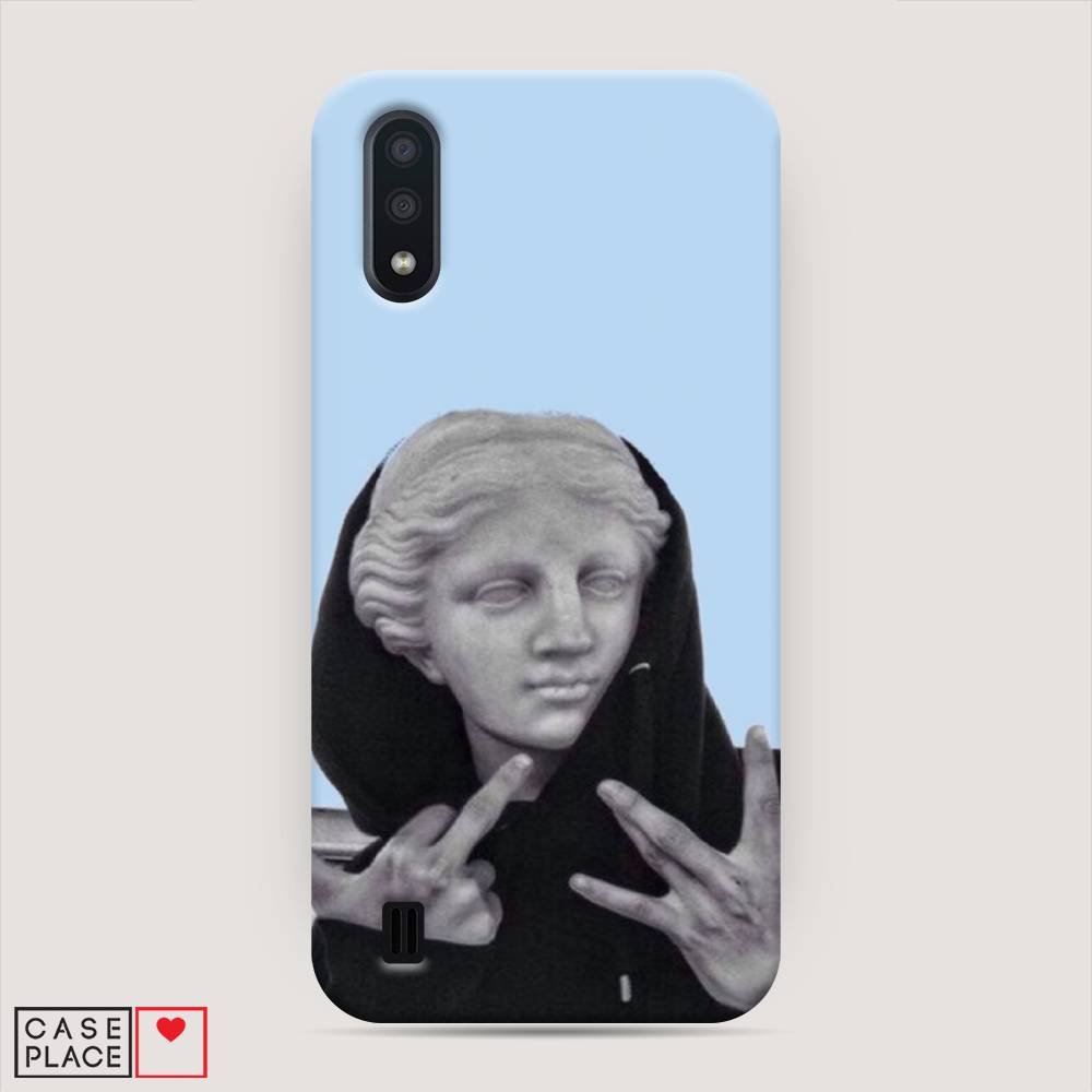 

Пластиковый чехол "SWAG статуя" на Samsung Galaxy A01