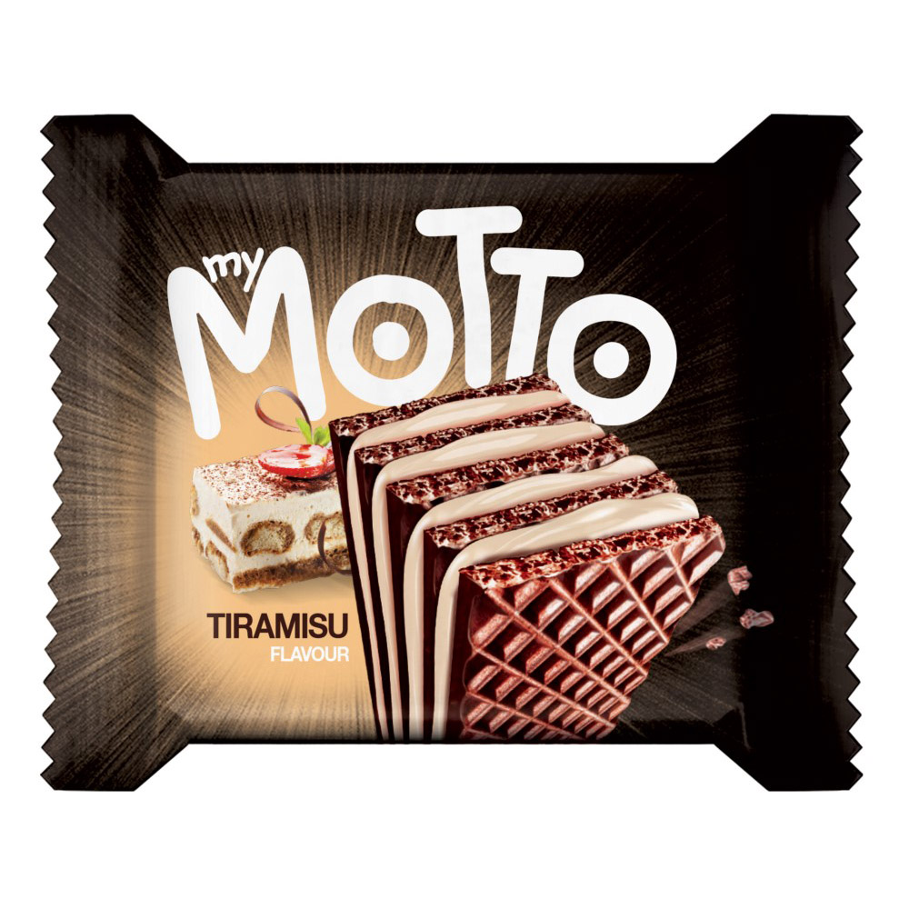 

ВАФЛИ "МУ МОТТО" с кремом со вкусом тирамису 34г