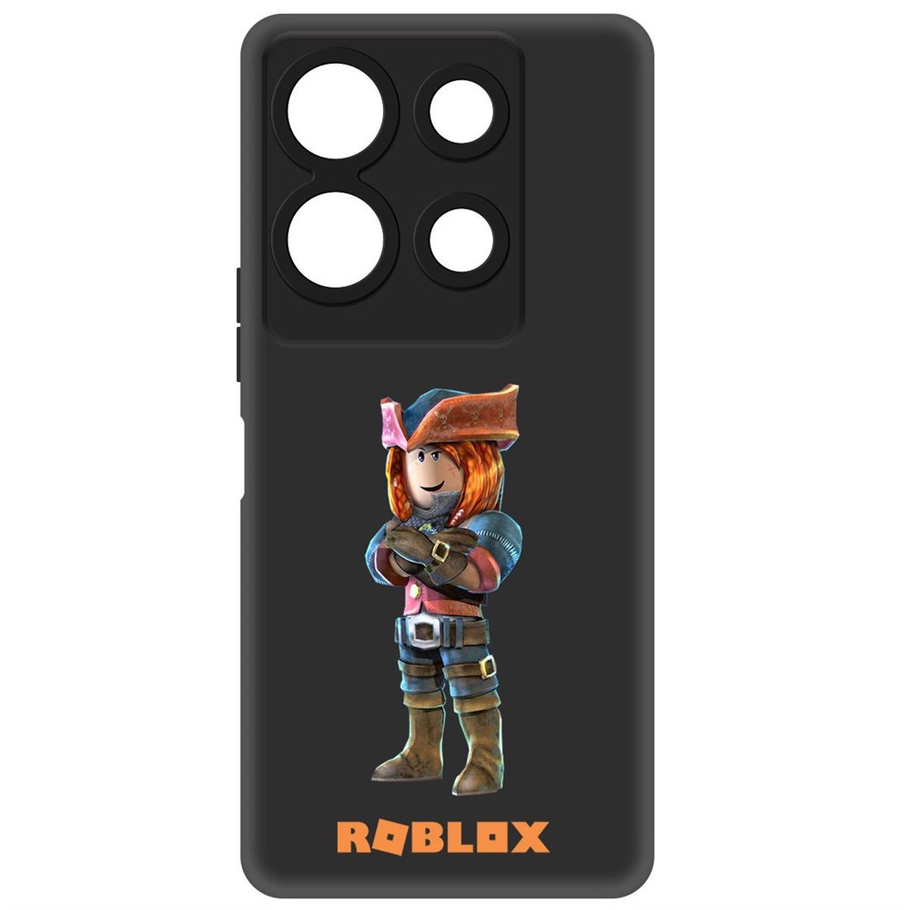 

Чехол-накладка Krutoff Soft Case Roblox-Эзебель для Infinix Note 30 VIP черный