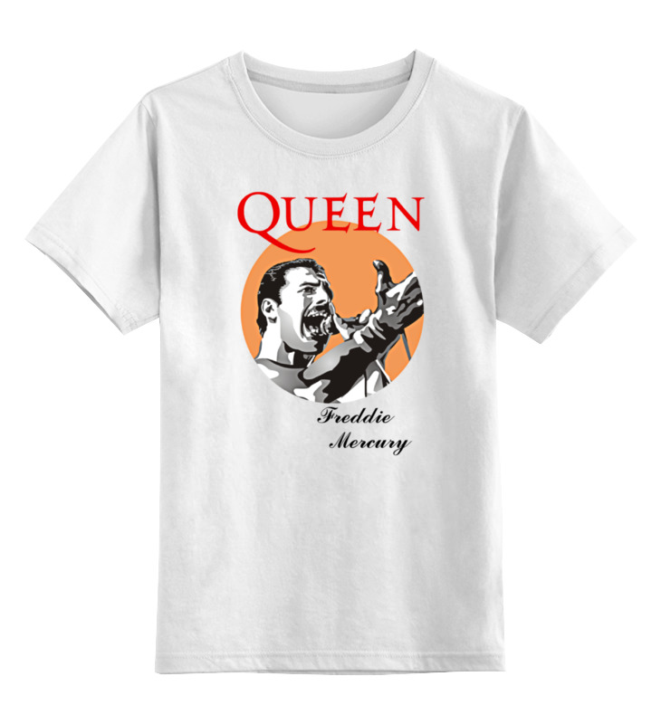 

Футболка детская Printio Freddie mercury - queen цв. белый р. 140, Freddie mercury - queen