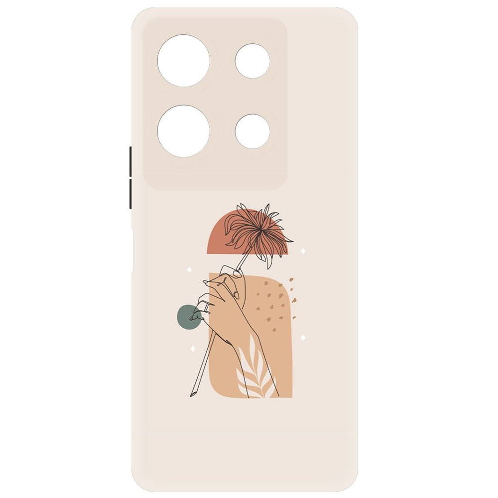 

Чехол-накладка Krutoff Soft Case Романтика для INFINIX Note 30 VIP черный