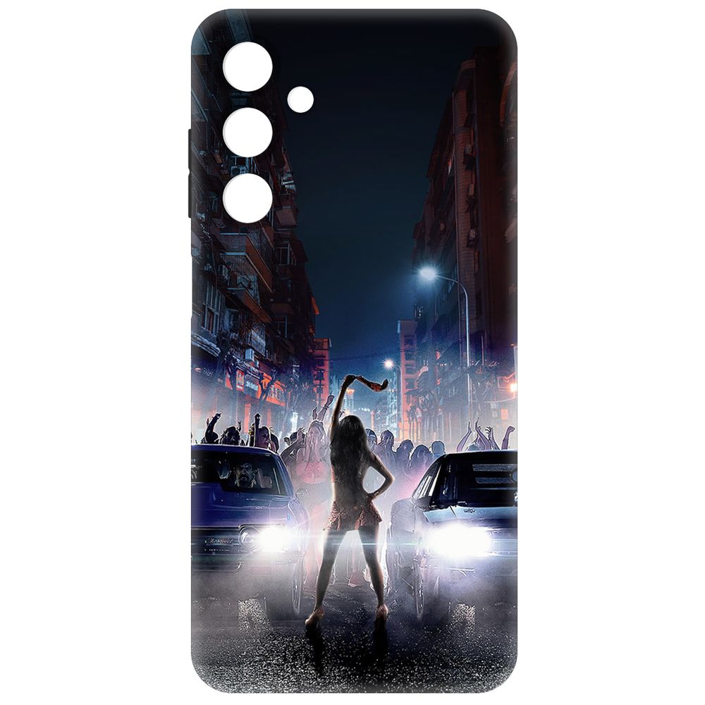 

Чехол-накладка Krutoff Soft Case Форсаж. Стритрейсинг для Samsung Galaxy A25 5G (A256), Черный