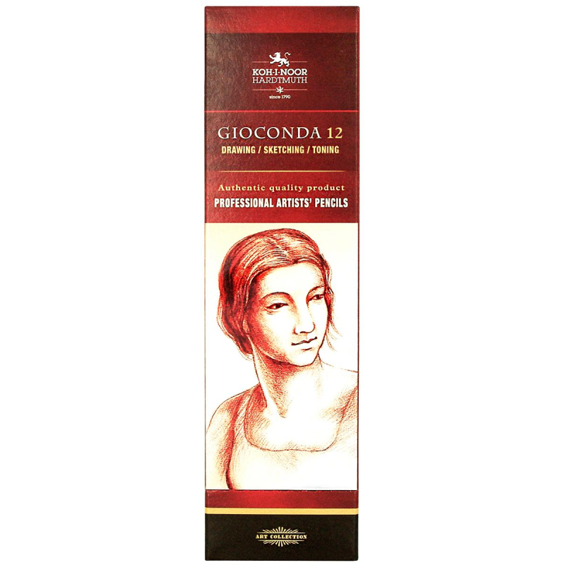 

Карандаш цветной KOH-I-NOOR GIOCONDA SILKY B черный матовый 8815001001KS, (2шт.)