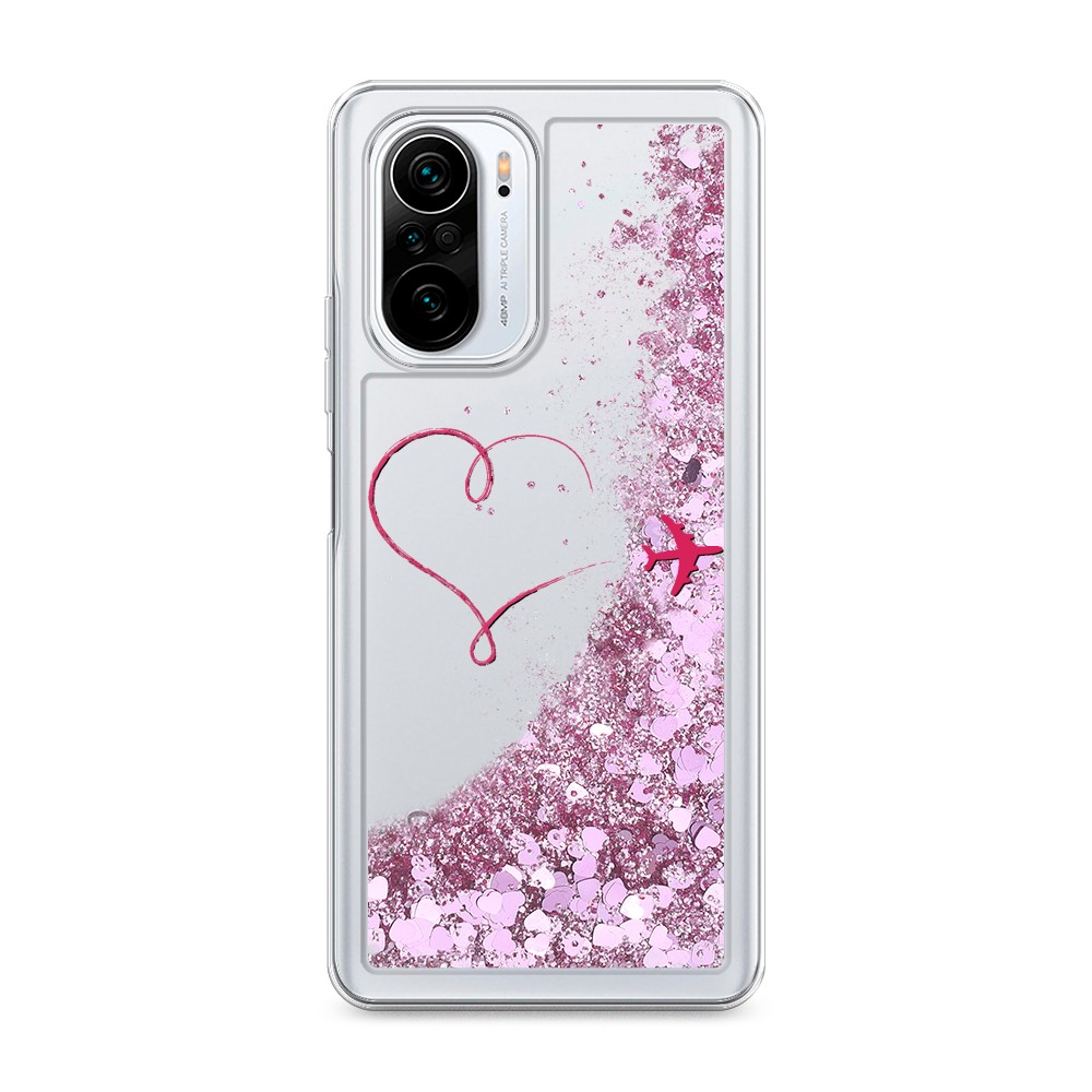 

Чехол Awog "Сердце и самолет" на Xiaomi Poco F3/Redmi K40/Mi11i, 310194-1