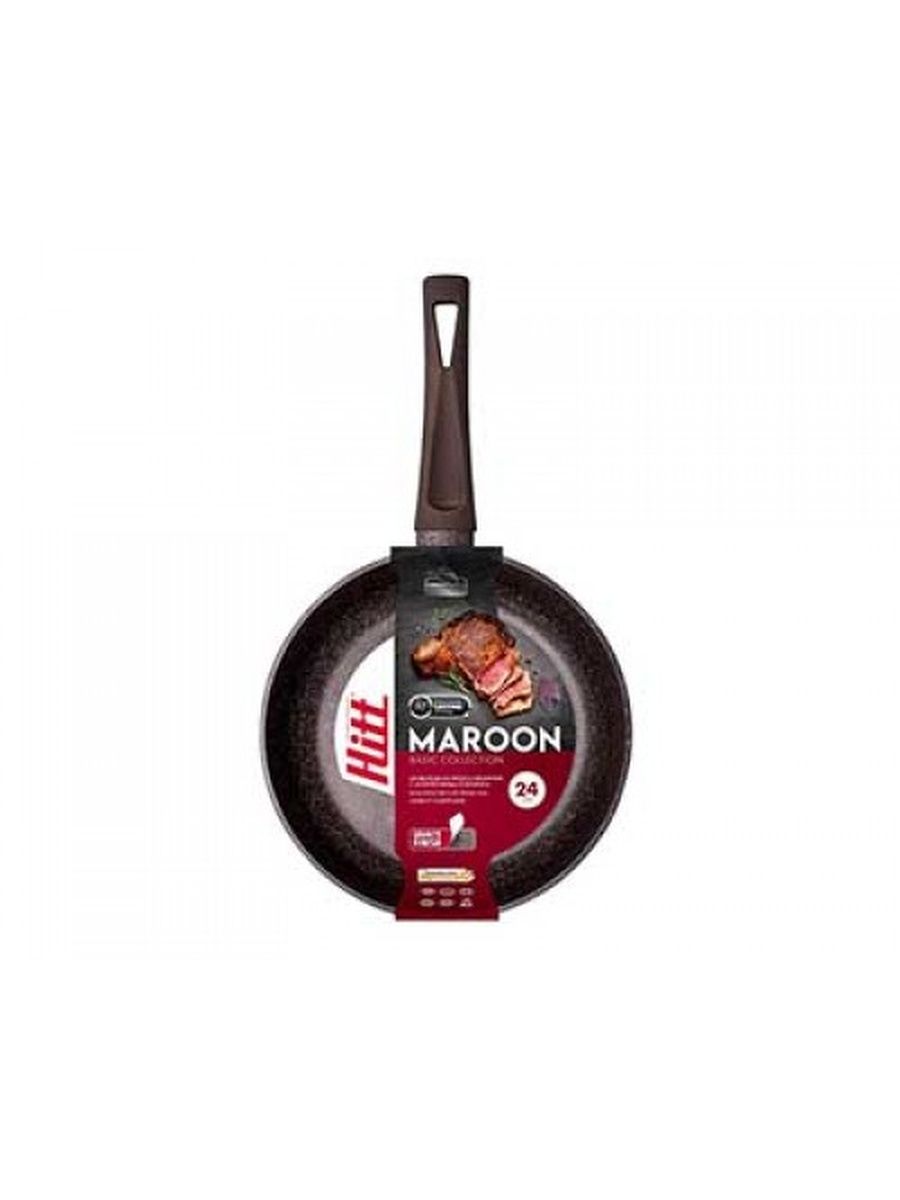 

Сковорода Maroon, М3751/СТ, Черный