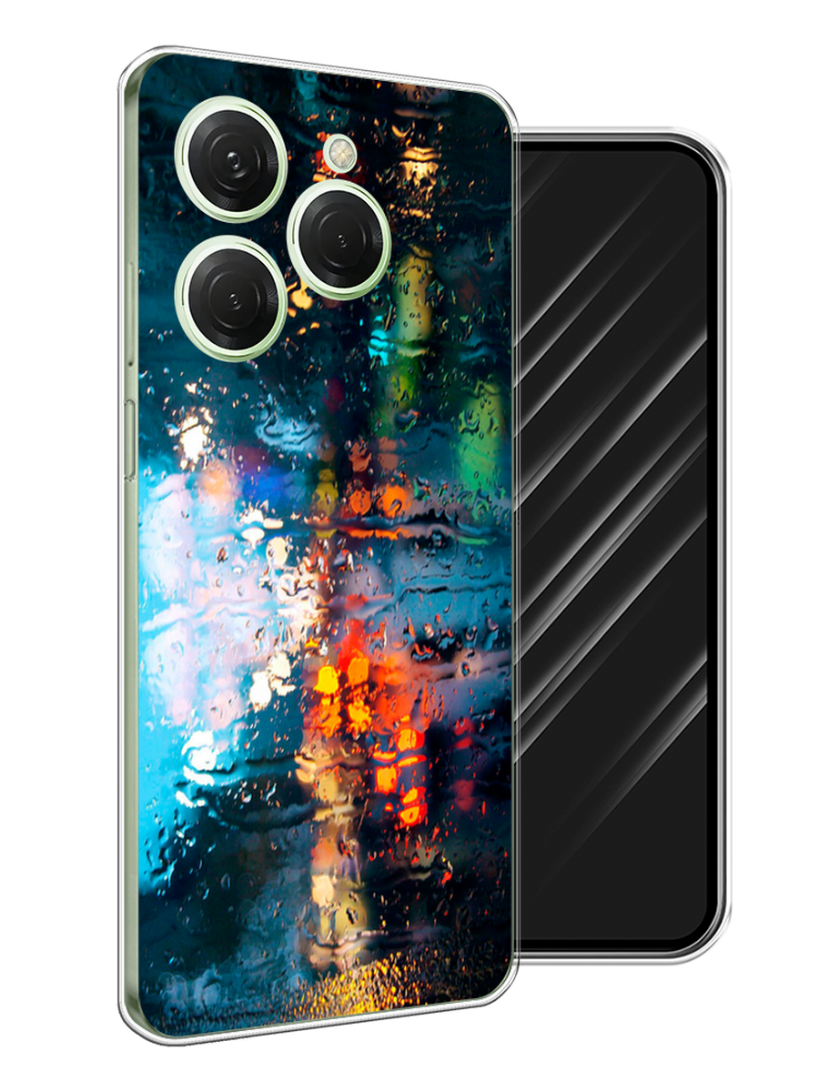 

Чехол Awog на Tecno Spark 20 Pro "Абстракция 28", Бирюзовый, 304850-1