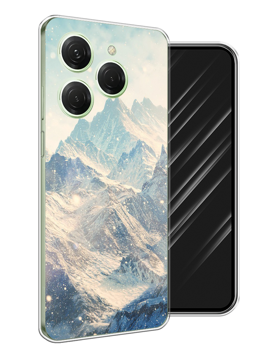 

Чехол Awog на Tecno Spark 20 Pro "Горы 4", Бирюзовый, 304850-1