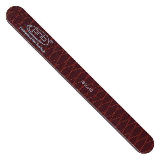 

Пилка-змея для ногтей PNB 180/240 Brown 8995
