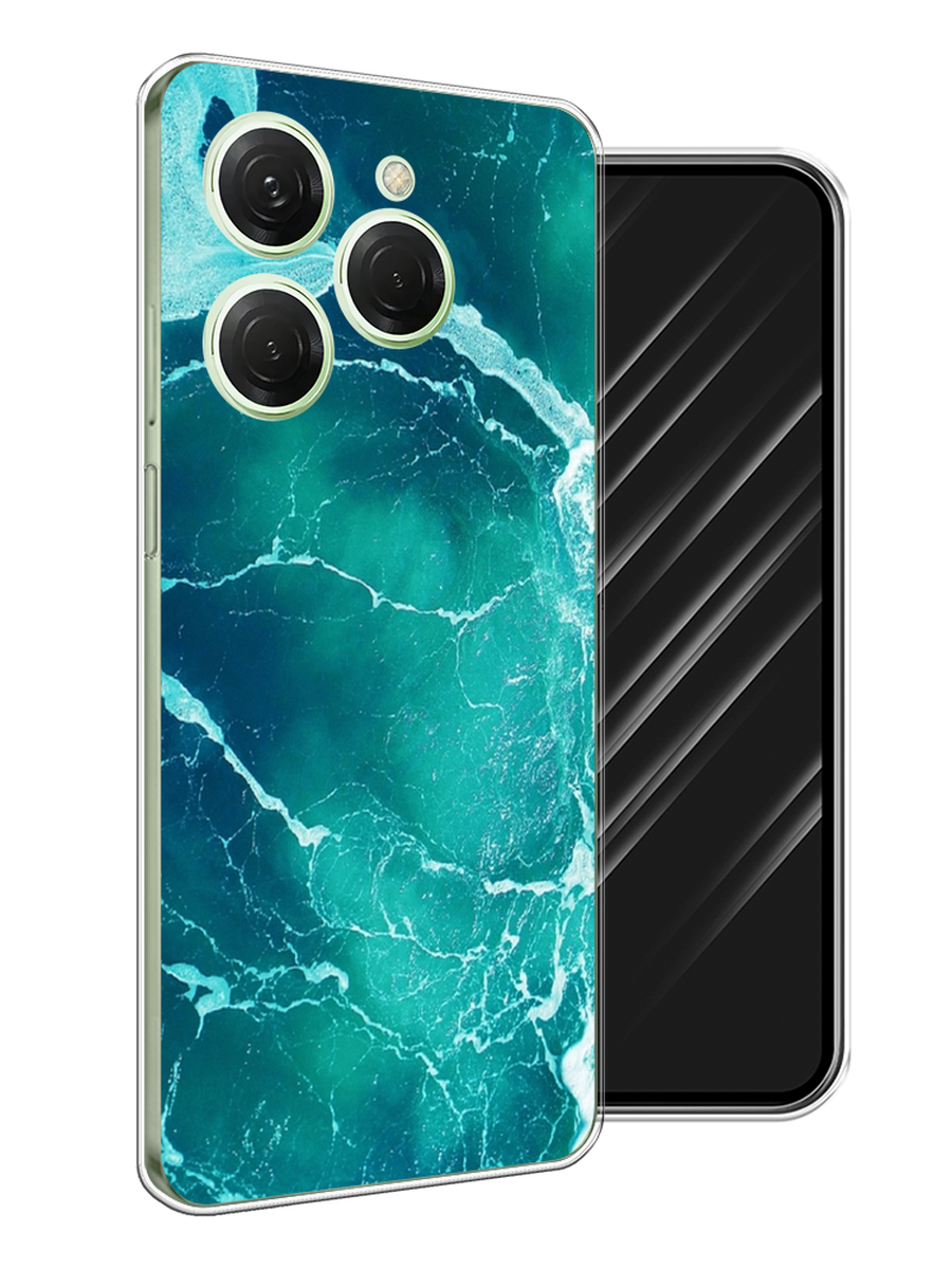 

Чехол Awog на Tecno Spark 20 Pro "Изумрудный океан", Бирюзовый;синий, 304850-1