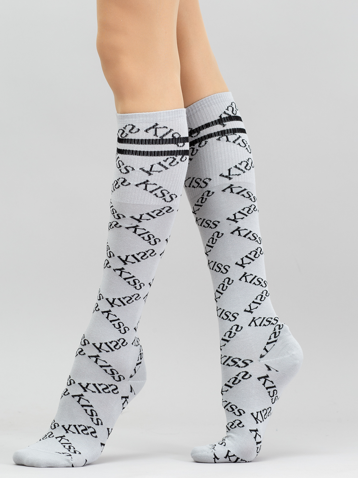 

Гольфы женские Giulia WG1 TEXT STRONG 001 серые 39-40, WG1 TEXT STRONG 001