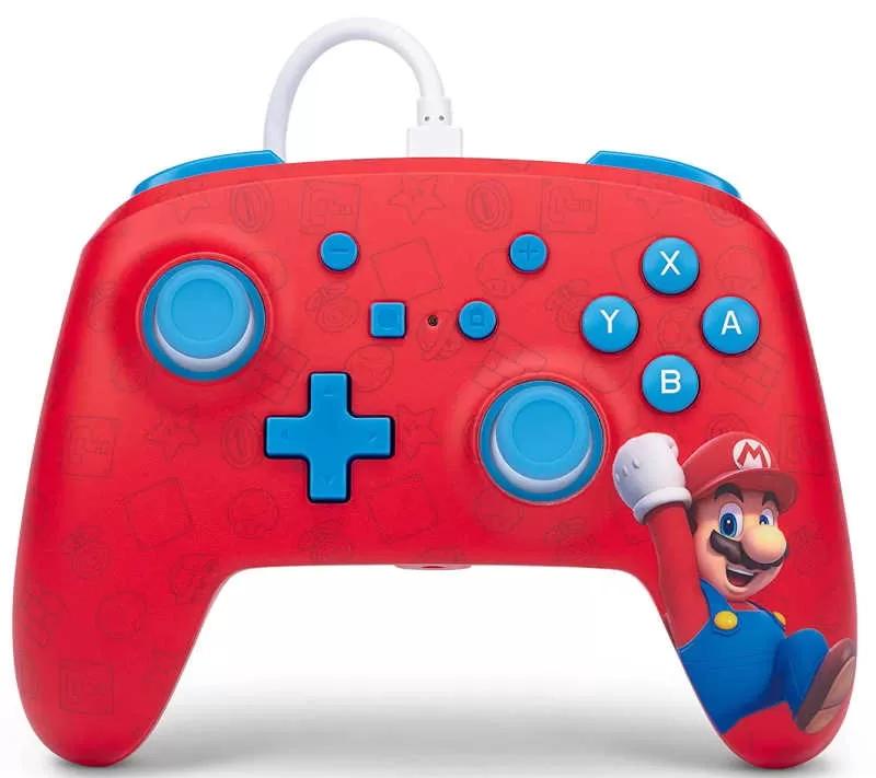 Геймпад проводной PowerA Enhanced Wired Controller (Оригинал) Woo-hoo! Mario (Switch)