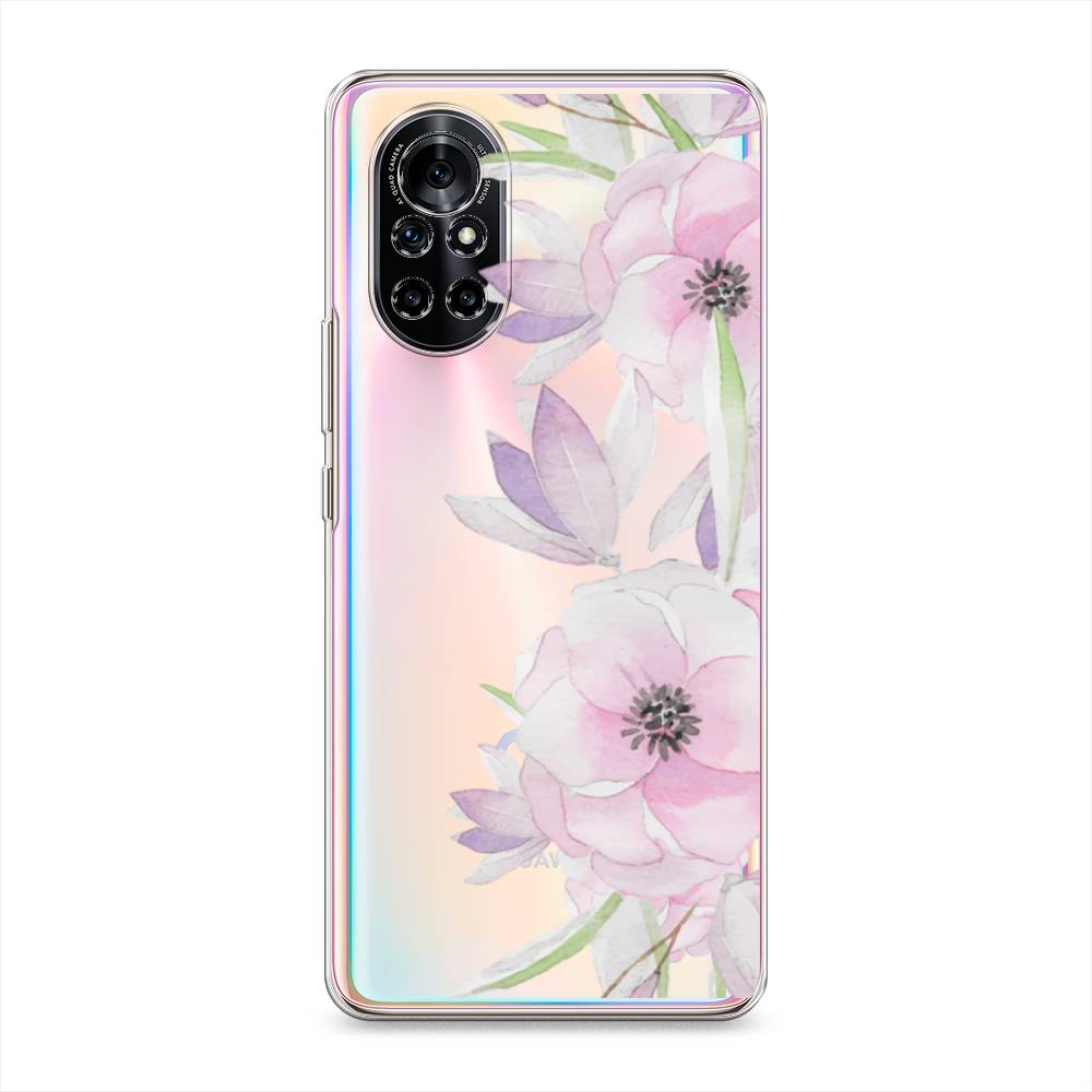 

Чехол Awog на Huawei Nova 8 "Нежные анемоны", Разноцветный, 6105750-8