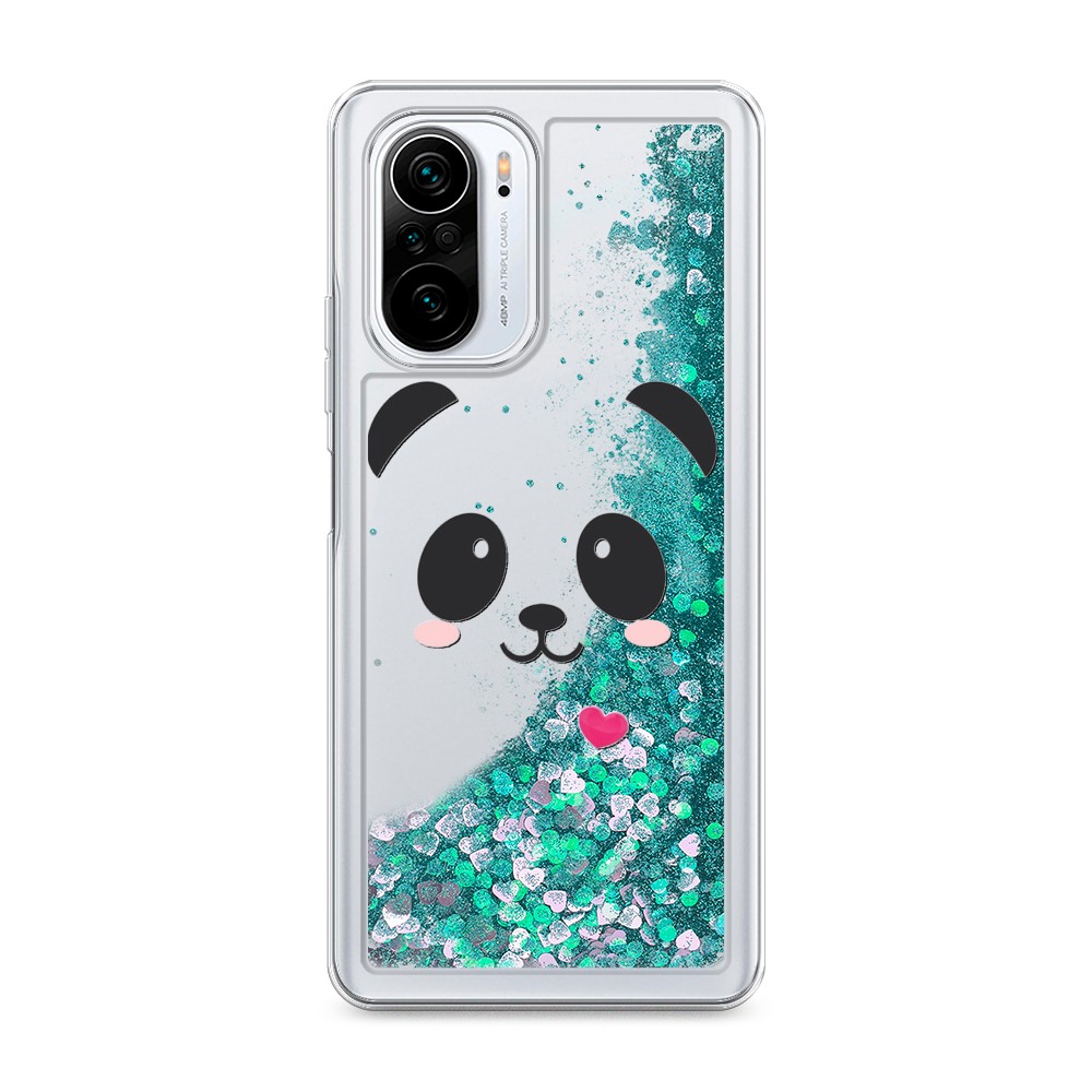 

Чехол Awog "Влюбленный панда контур" на Xiaomi Poco F3/Redmi K40/Mi11i, 310195-1