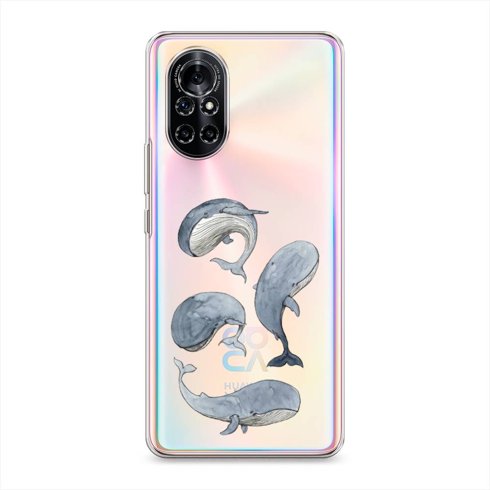 

Чехол Awog на Huawei Nova 8 "Киты", Разноцветный, 6105750-1