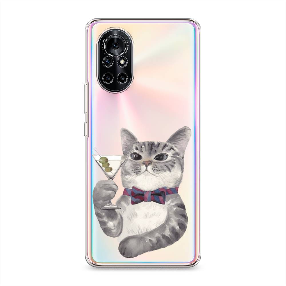 

Чехол Awog "Кот джентльмен" для Huawei Nova 8