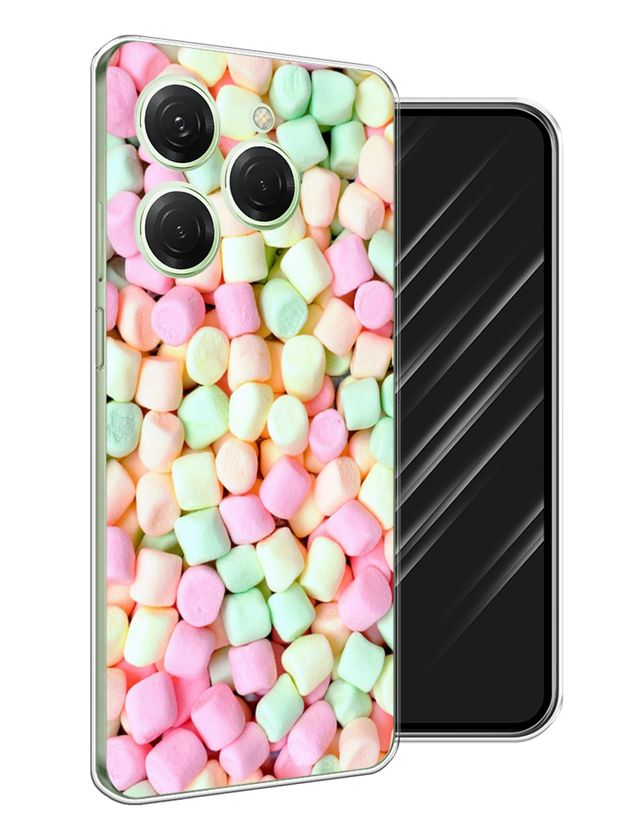 

Чехол Awog на Tecno Spark 20 Pro "Marshmallows", Зеленый;желтый;розовый, 304850-1