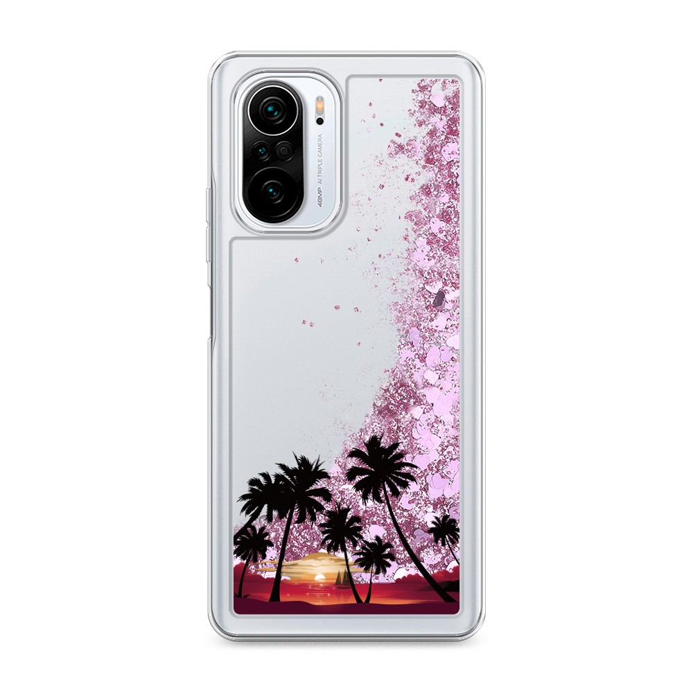 

Чехол Awog "Закат и пальмы" на Xiaomi Poco F3/Redmi K40/Mi11i, 310194-1