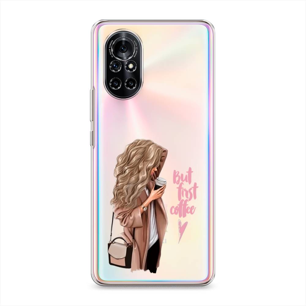 

Чехол Awog "Девушка с кофе" для Huawei Nova 8