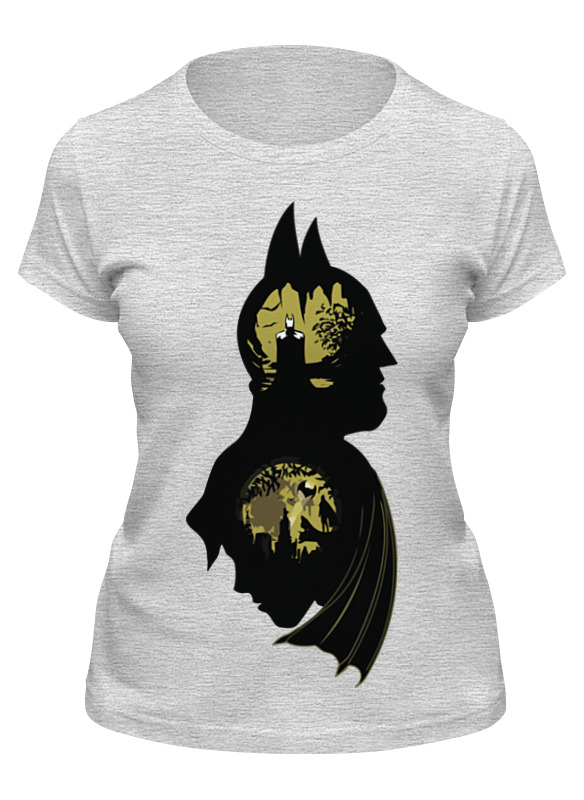 

Футболка женская Printio Бэтмен (batman) серая XL, Серый, Бэтмен (batman)