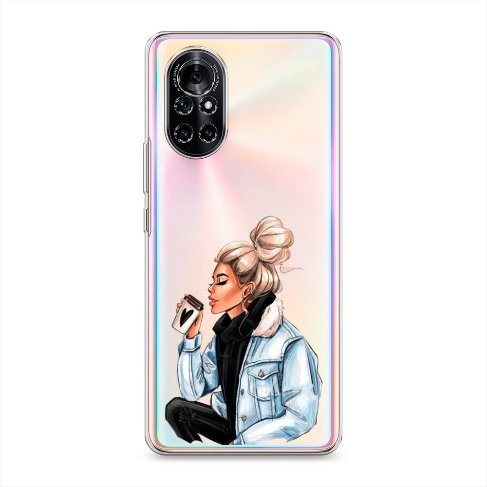 

Чехол Awog на Huawei Nova 8 "Cute girl", Разноцветный, 6105750-7