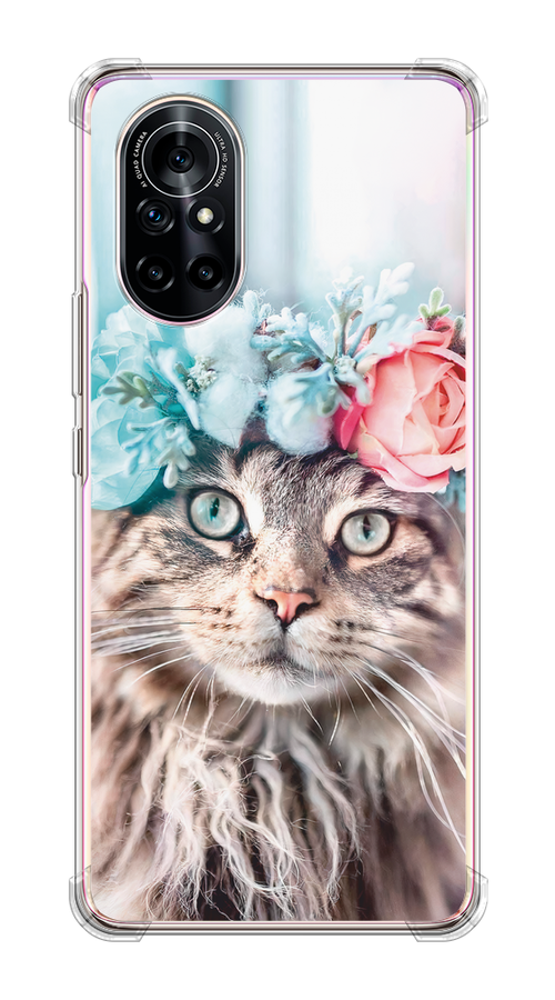 

Чехол Awog на Huawei Nova 8 "Аллергия на тупых", Разноцветный, 6105750-6