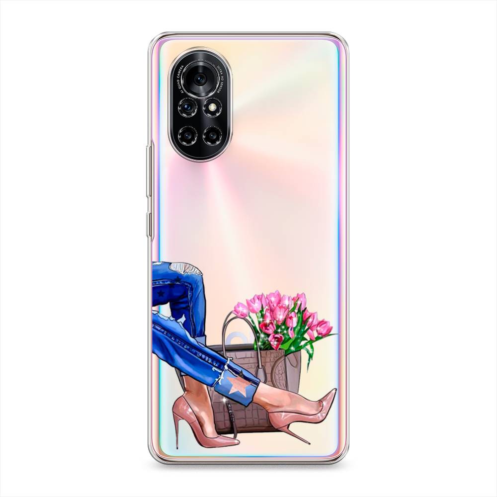 

Чехол Awog на Huawei Nova 8 "Каблучки", Разноцветный, 6105750-7