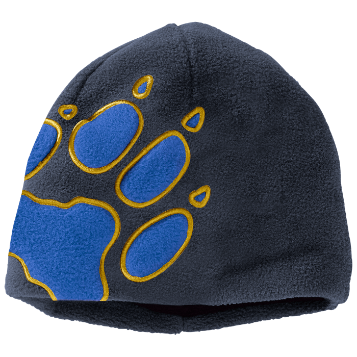 

Шапка детская Jack Wolfskin Front Paw Hat Kids night blue, Синий, Front Paw Hat Kids