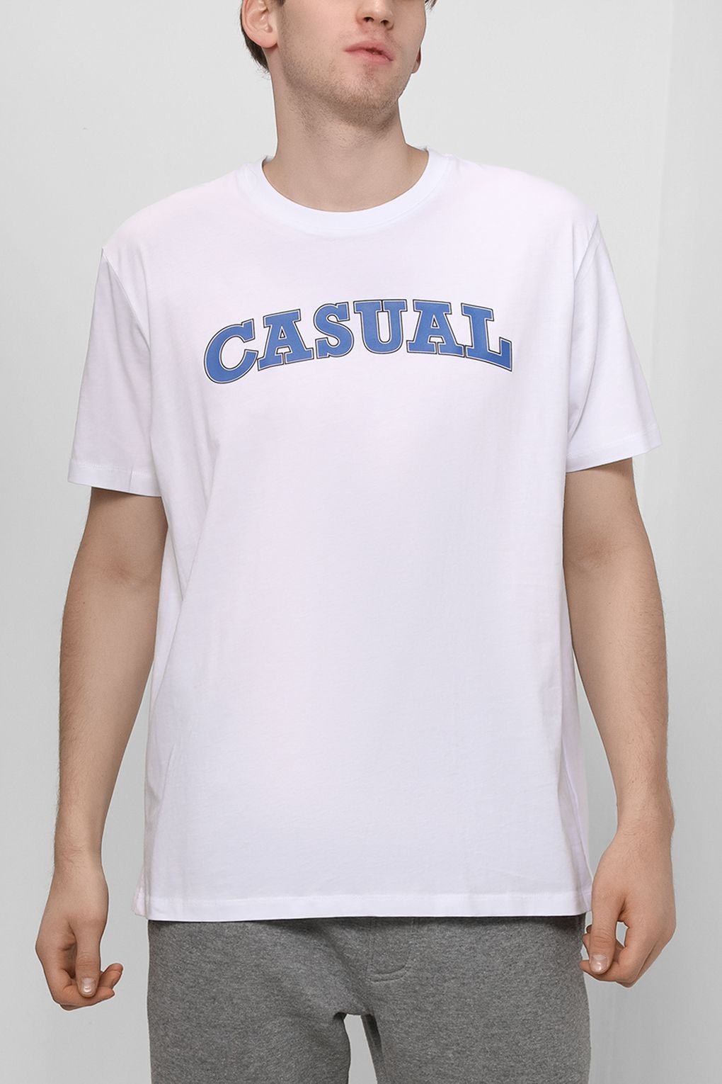

Футболка мужская Esprit Casual 112EE2K313 белая L, 112EE2K313