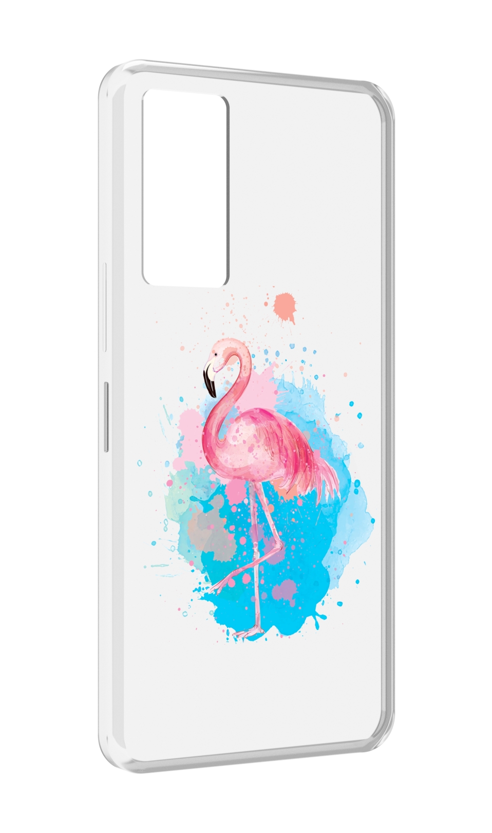 

Чехол MyPads акварельное-фламинго для Infinix Note 11, Прозрачный, Tocco