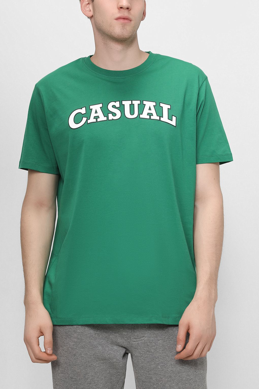 

Футболка мужская Esprit Casual 112EE2K313 зеленая M, Зеленый, 112EE2K313
