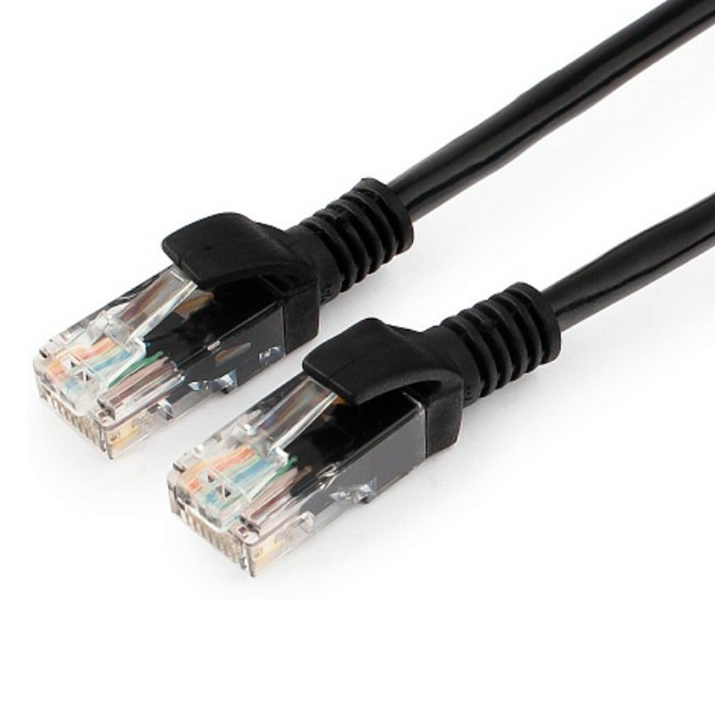 

Кабель Cablexpert RJ45 - RJ45 вилка-вилка 3м () черный, PP10-3M/BK 3.0m