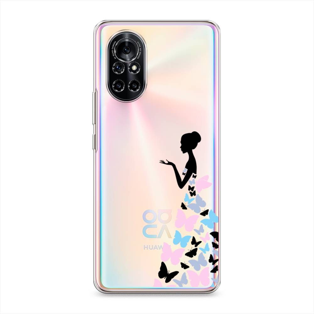 

Чехол Awog на Huawei Nova 8 "Платье из бабочек", Разноцветный, 6105750-1