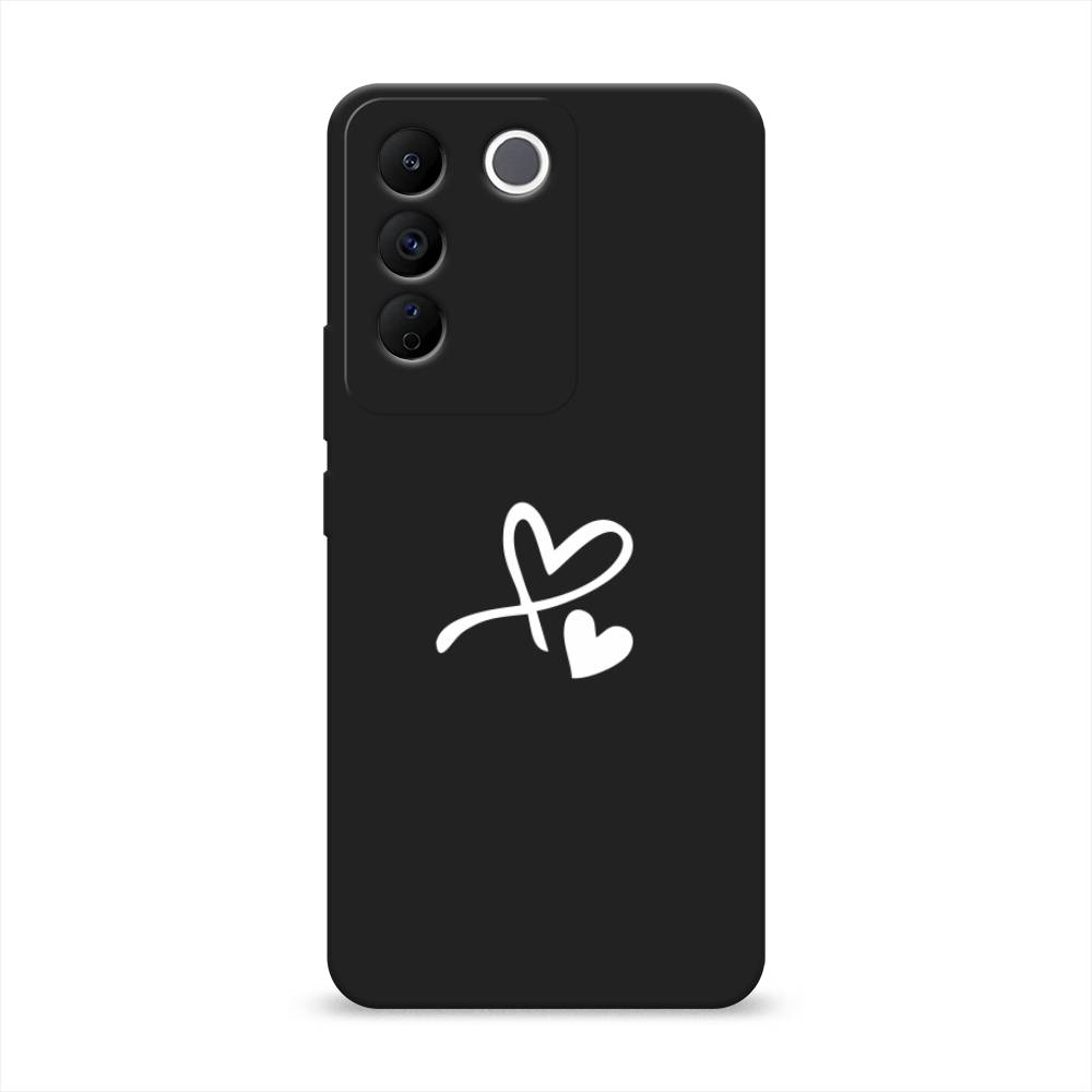 

Чехол Awog на Vivo V27e "Сердечко минимализм", Белый, 268352-1