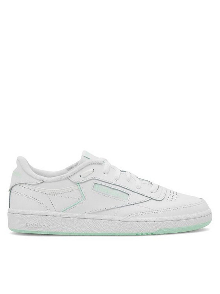 

Кеды женские Reebok Club C 100033090 белые 37 EU, Белый, Club C 100033090