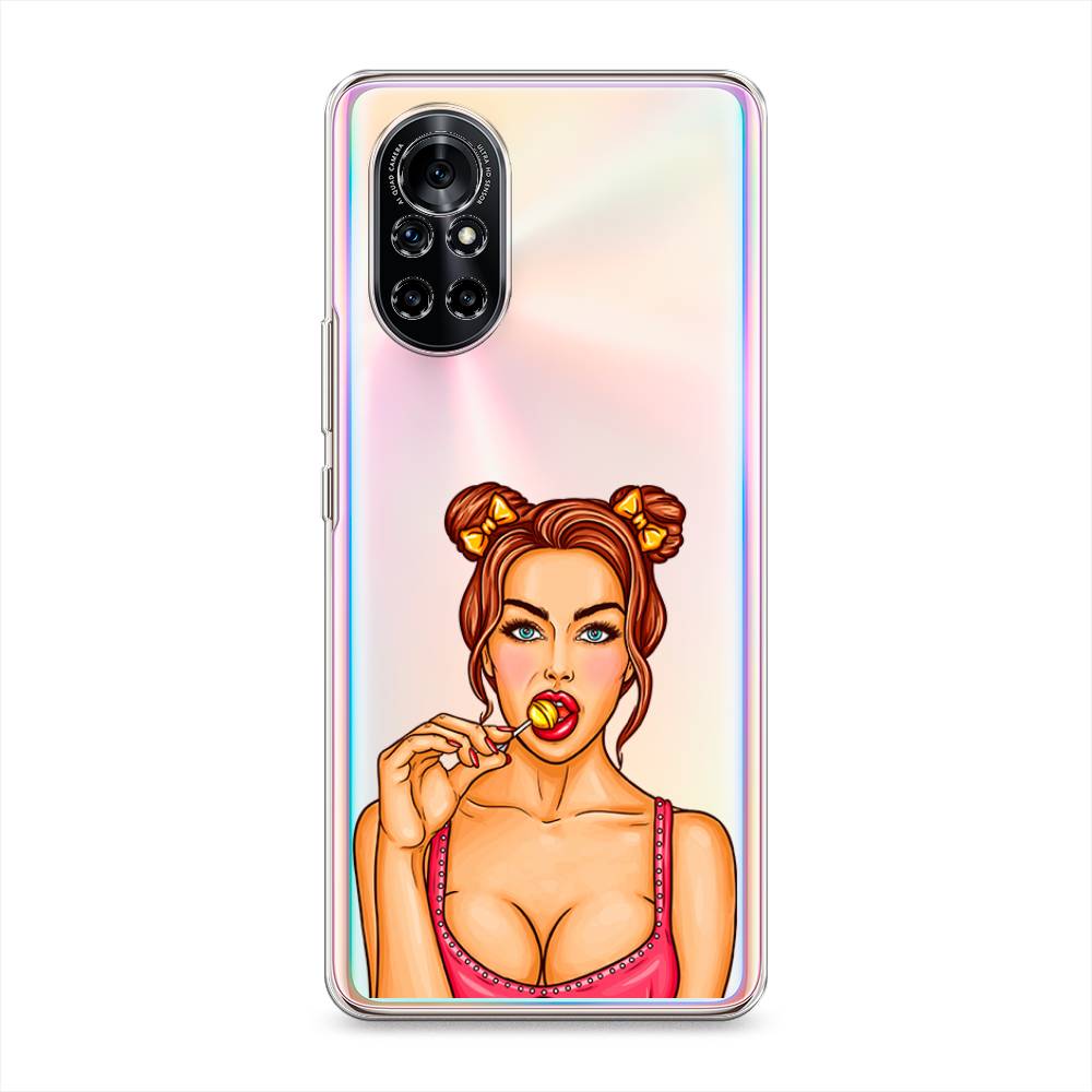 

Чехол Awog на Huawei Nova 8 "Вкусный леденец", Разноцветный