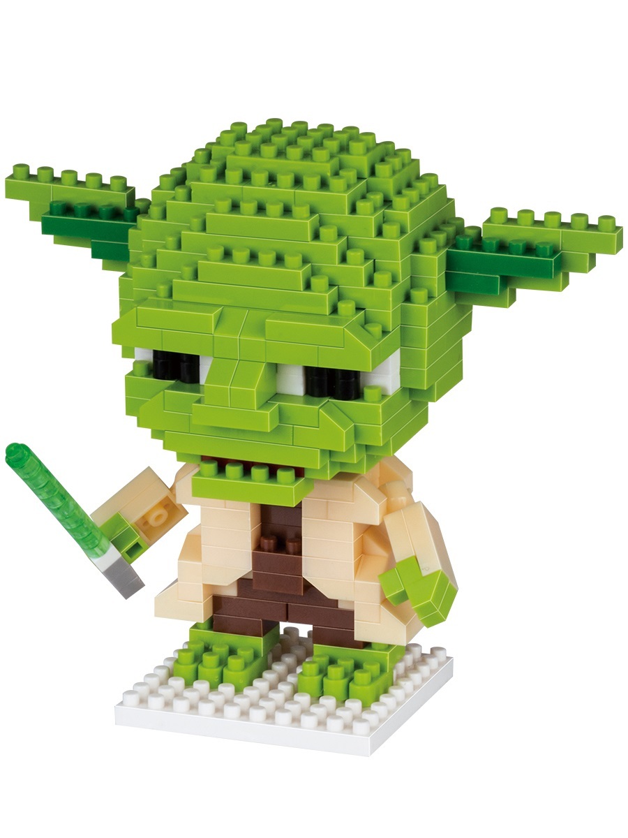 фото Конструктор lno мастер йода no. 121 yoda gift series, 267 деталей, 110452