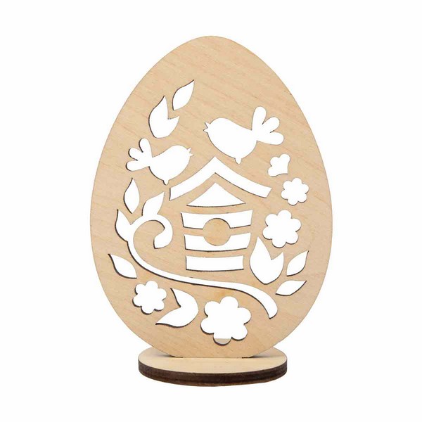 

Mr. Carving Заготовка для декорирования Яйцо на подставке фанера ВД-1073, 16x11 см от Mr.
