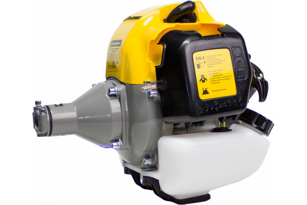 

Двигатель для триммера CHAMPION G052HTF-II (1,9лс/1,4кВт 52см3 4,74кг, муфта сцепления)