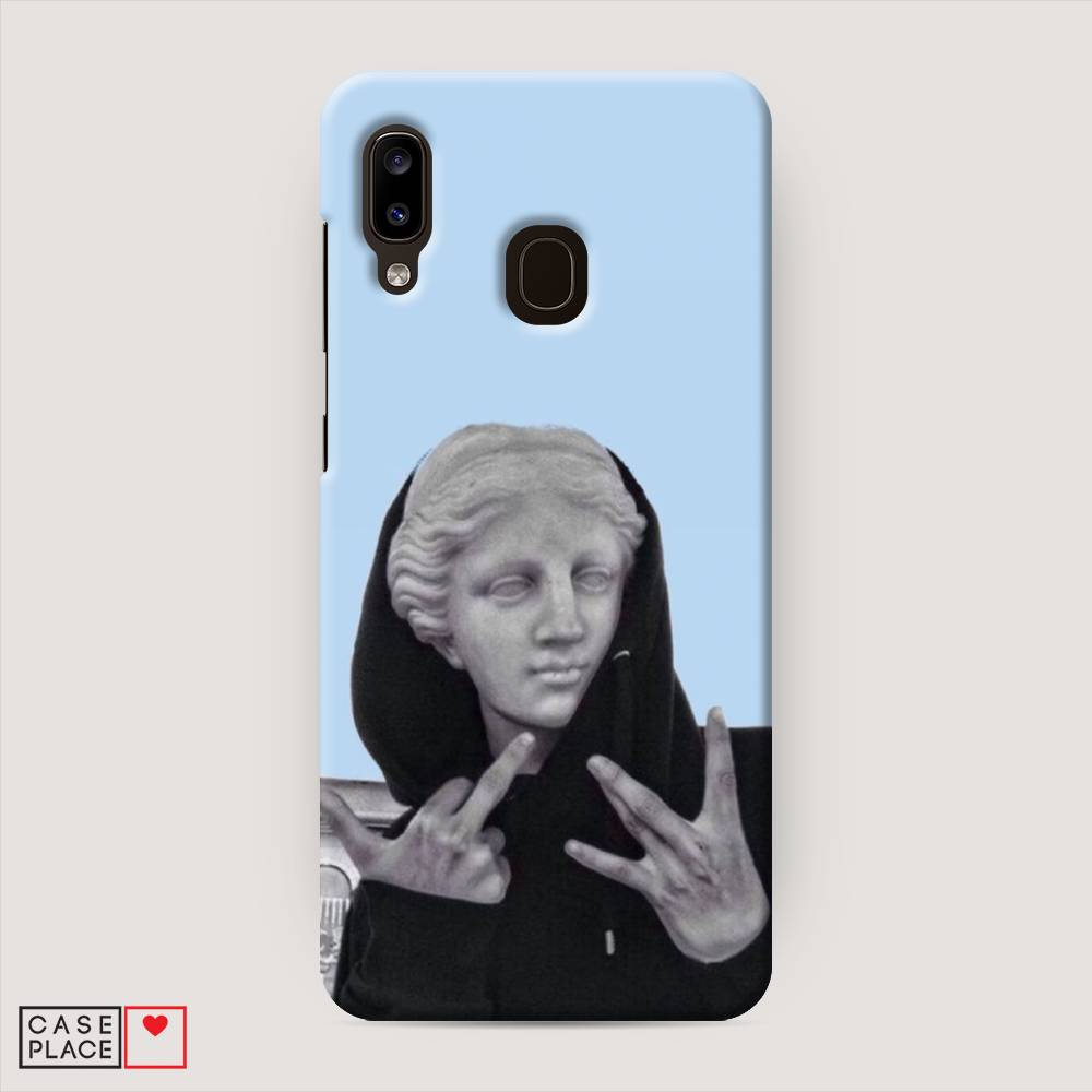 

Пластиковый чехол "SWAG статуя" на Samsung Galaxy A20, 27620-7