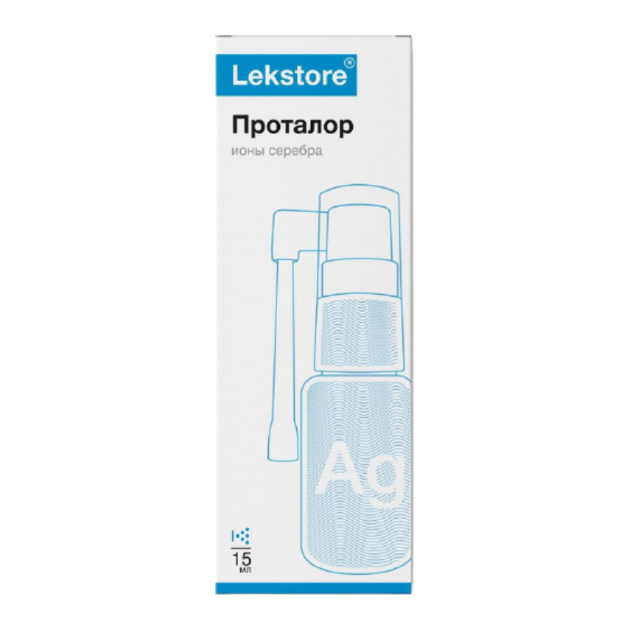 

ПротаЛор Протаргол 2% гигиеническое средство спрей 15 мл
