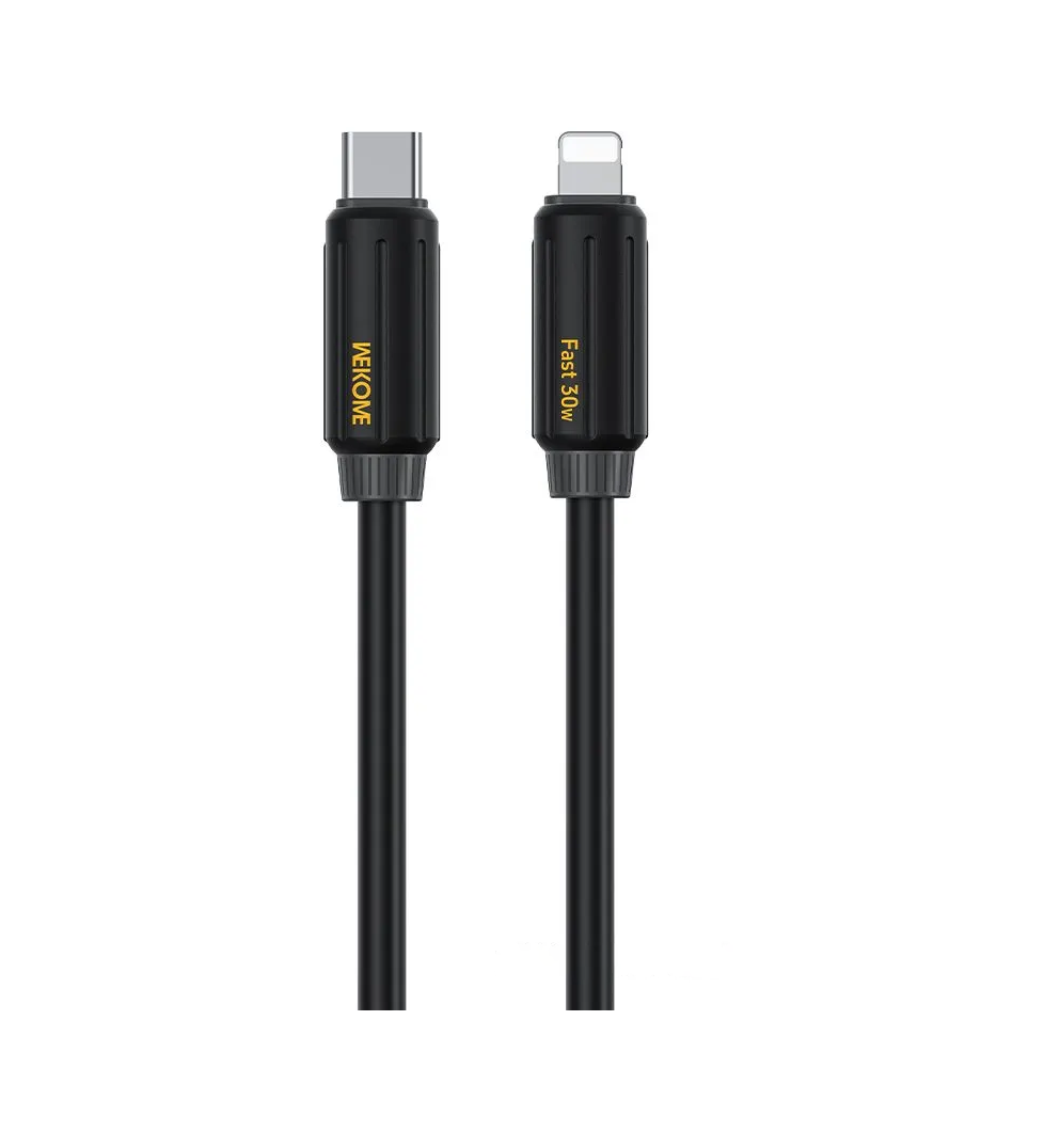 Кабель Lightning-USB Type-C WEKOME WDC-29 1м черный