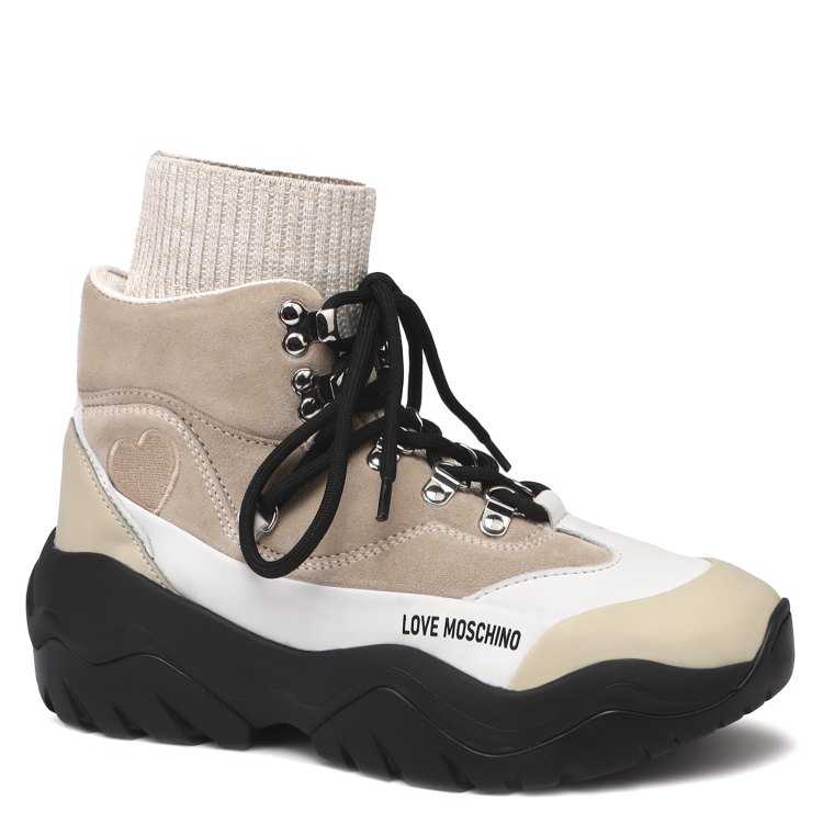 

Кроссовки женские Love Moschino JA15754G бежевые 40 EU, Бежевый, JA15754G